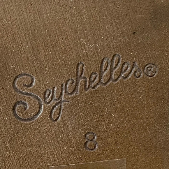 RARE Seychelles Snare Fur-lined Cozy Metallic Shimmer Bootie, Tan, Brown, Silver - Picture 10 of 12